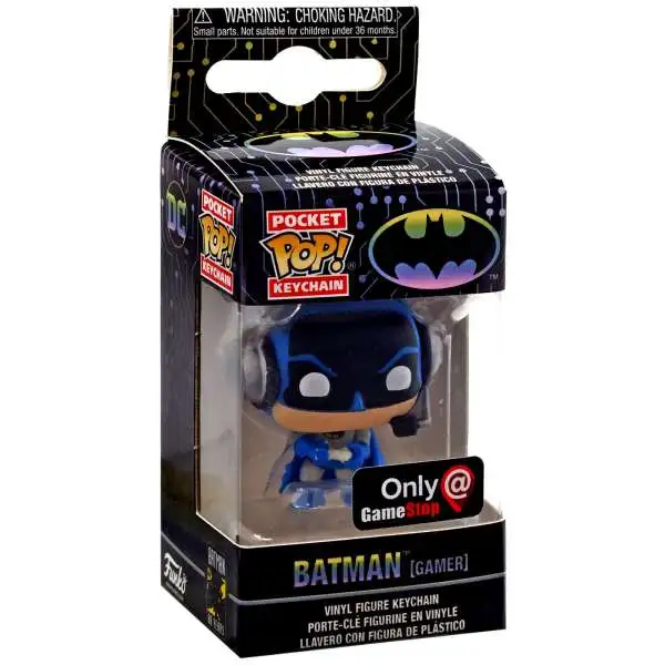 Funko DC Batman 80th Pocket POP! Batman Exclusive Keychain [Gamer]