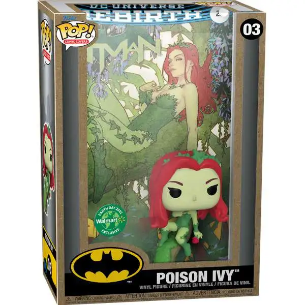 Funko DC POP! Comic Covers Poison Ivy Exclusive Vinyl Figure #03 [DC Universe Rebirth, Earth Day]