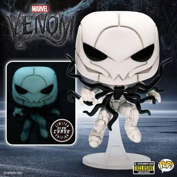 Funko POP! Marvel Poison Spider-Man Exclusive Vinyl Bobble Head [Glow in the Dark, Chase Version]