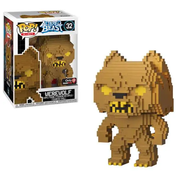 Funko Altered Beast POP! 8-Bit Werewolf Exclusive Vinyl Figure #32 [Gold, Damaged Package]