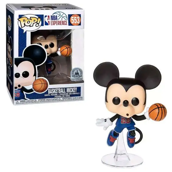 Funko NBA Experience POP! Disney Basketball Mickey Exclusive Vinyl Figure #553 [Damaged Package]