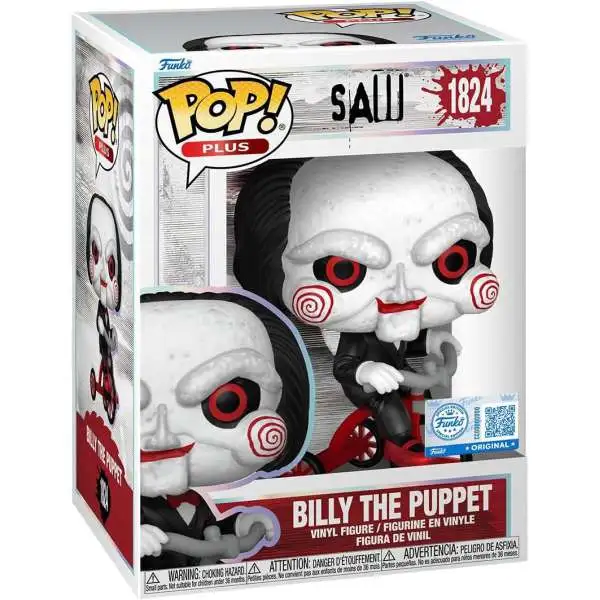 Funko SAW POP! Movies Billy The Puppet Exclusive Vinyl Figure #1824 [on Tricycle]