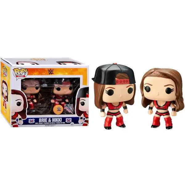 Funko WWE Wrestling POP! WWE Brie & Nikki Exclusive Vinyl Figure 2-Pack [Bella Twins]