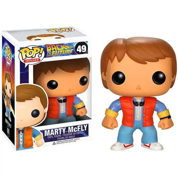 Funko Back to the Future POP! Movies Marty McFly Vinyl Figure #49 [Damaged Package]