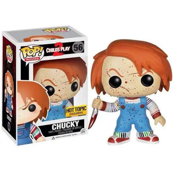 Funko Child's Play 2 POP! Movies Chucky Exclusive Vinyl Figure #56 [Bloody Variant, Damaged Package]
