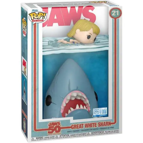 Funko POP! Film Covers Jaws Exclusive Vinyl Figure #21 [50th Anniversary]