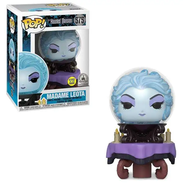 Funko Haunted Mansion 50th Anniversary POP! Disney Madame Leota Exclusive Vinyl Figure #575 [Glow-in-the-Dark, Damaged Package]