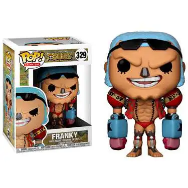 Funko One Piece POP! Animation Franky Vinyl Figure #329 [Damaged Package]