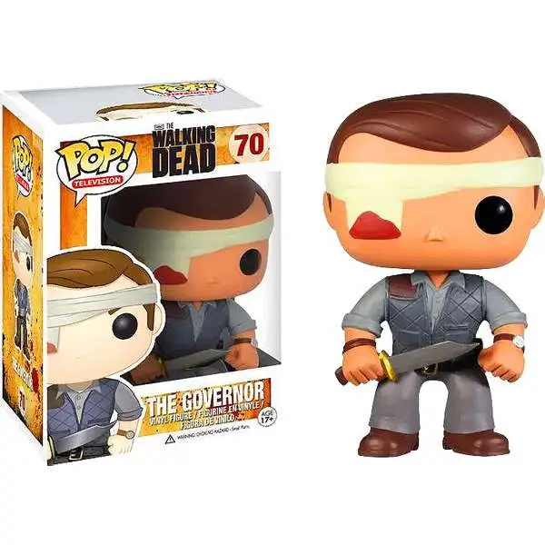 Funko The Walking Dead POP! Television The Governor Exclusive Vinyl Figure #70 [Bandaged, Damaged Package]