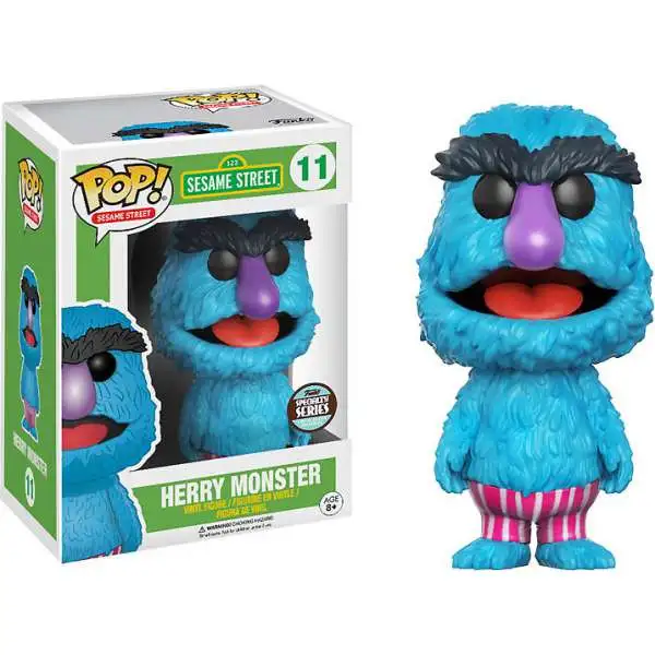 Funko POP! Sesame Street Herry Monster Exclusive Vinyl Figure #11 [Damaged Package, Specialty Series]