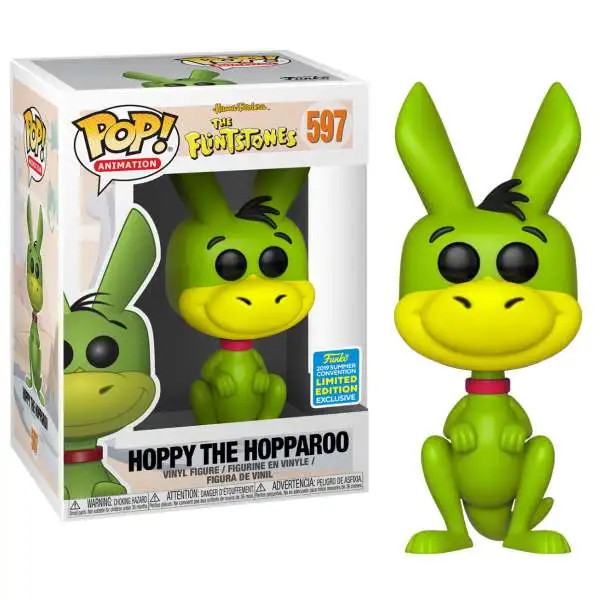 Funko Hanna-Barbera The Flintstones POP! Animation Hoppy the Hopparoo Exclusive Vinyl Figure #597