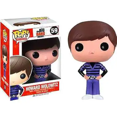 Funko The Big Bang Theory POP! Television Howard Wolowitz Vinyl Figure #59