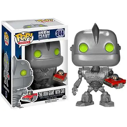 Funko POP! Movies The Iron Giant with Car Vinyl Figure #244 [Damaged Package]