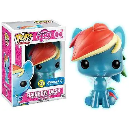 Funko POP! My Little Pony Rainbow Dash Exclusive Vinyl Figure #04 [Glow-in-the-Dark]