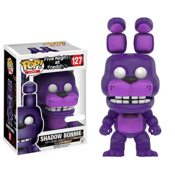 Funko Five Nights at Freddy's POP! Games SHADOW Bonnie Exclusive Vinyl Figure #127