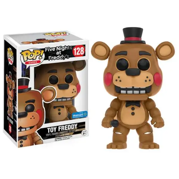 Funko Five Nights at Freddy's POP! Games Toy Freddy Exclusive Vinyl Figure #128 [Damaged Package]