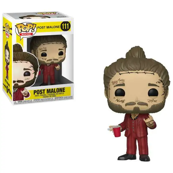 Funko POP! Rocks Post Malone Vinyl Figure #111 [Damaged Package]