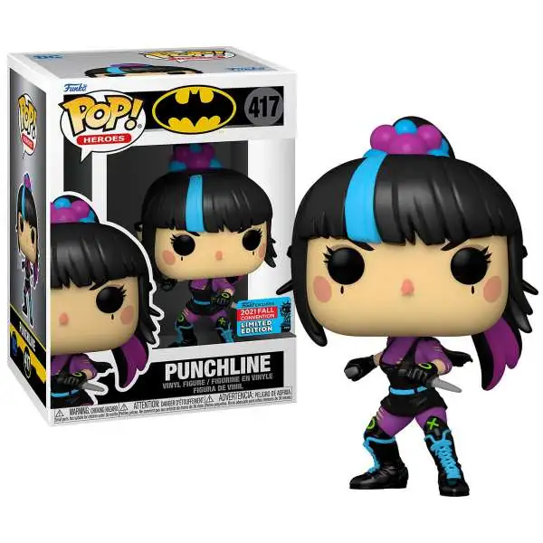Funko DC Batman POP! Heroes Punchline Exclusive Vinyl Figure #417