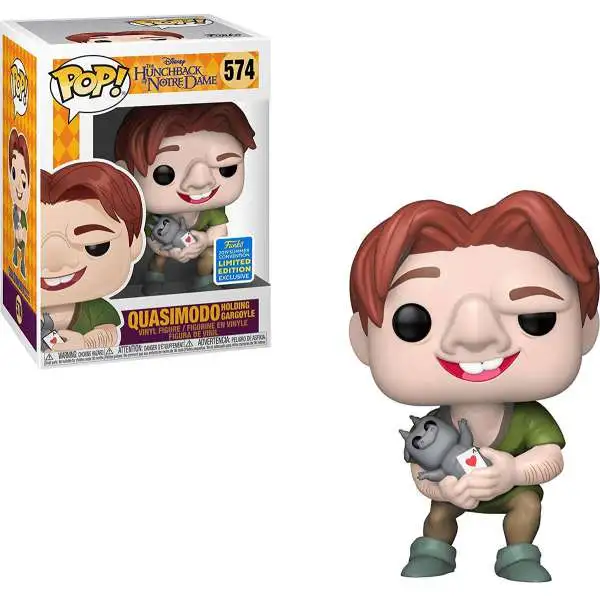 Funko The Hunchback of Notre Dame POP! Disney Quasimodo Vinyl Figure #574 [Holding Gargoyle, Damaged Package]