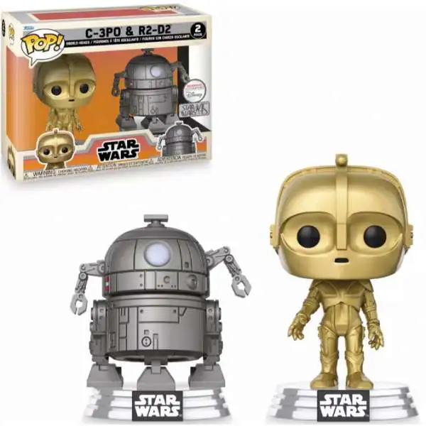 Funko POP! Star Wars C-3PO & R2-D2 Exclusive Vinyl Figure 2-Pack [Concept Series]