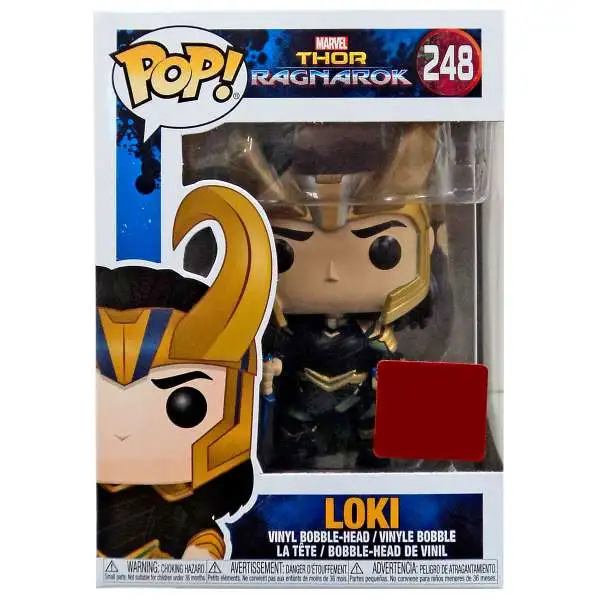 Funko Thor: Ragnarok POP! Marvel Loki Exclusive Vinyl Bobble Head #248 [with Helmet]