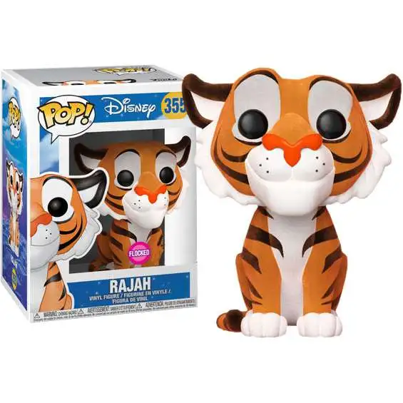 Funko Aladdin POP! Disney Rajah Exclusive Vinyl Figure #355 [Flocked Animated]