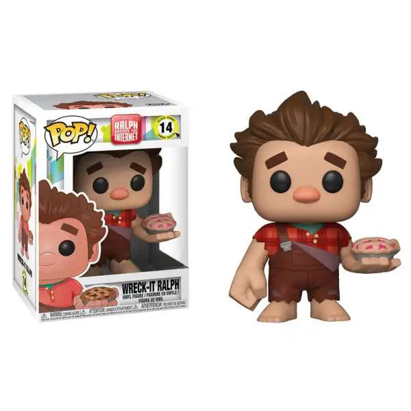 Funko Disney Wreck-It Ralph 2: Ralph Breaks the Internet POP! Wreck-It Ralph Wreck-It Ralph Exclusive Vinyl Figure #14 [Holding Pie, Damaged Package]