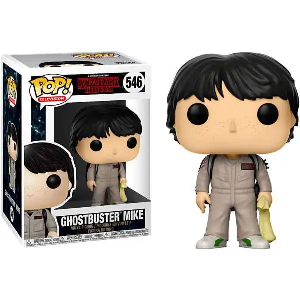 Funko Stranger Things POP! Television Ghostbuster Mike Vinyl Figure #546 [Damaged Package]