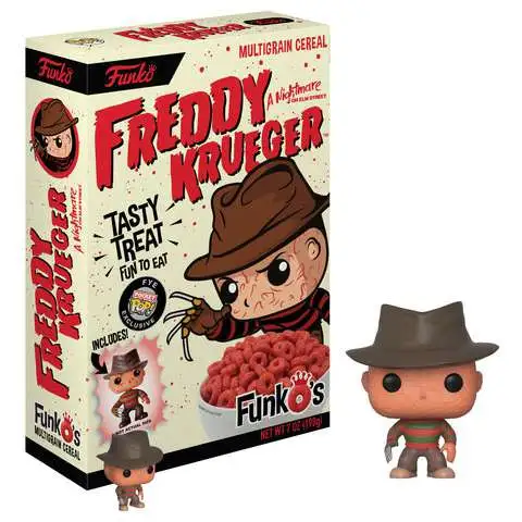FunkO's Freddy Krueger Exclusive 7 Ounce Breakfast Cereal [Damaged Package]