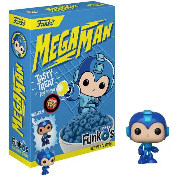 FunkO's Mega Man Exclusive 7 Ounce Breakfast Cereal