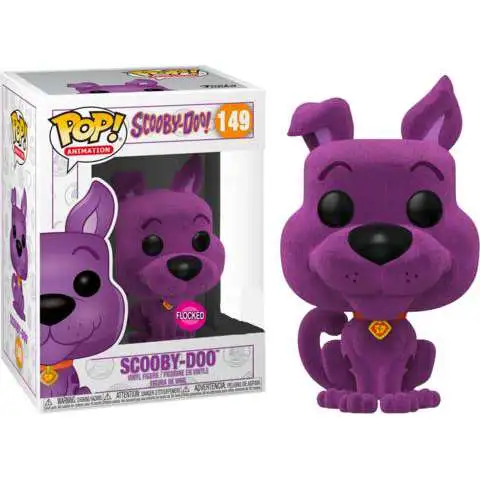 Funko Scooby Doo POP! Animation Scooby-Doo Exclusive Vinyl Figure #149 [Purple, Flocked]