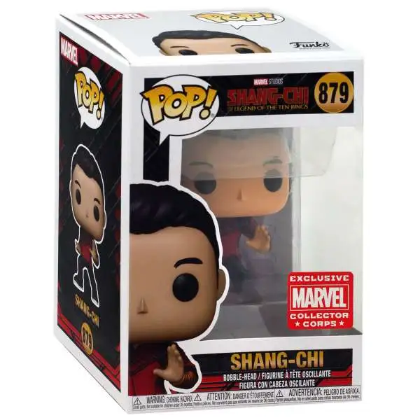 Funko Marvel Shang-Chi and the Legend of the Ten Rings Shang-Chi Exclusive Vinyl Bobble Head #879 [Fight Pose]
