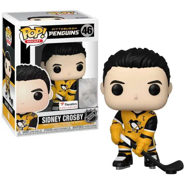 Funko NHL Pittsburgh Penguins POP! Hockey Sidney Crosby Exclusive Vinyl Figure #46 [Yellow Jersey]