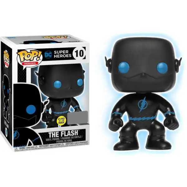 Funko DC POP! Heroes The Flash Exclusive Vinyl Figure #10 [Silhouette Glow-in-the-Dark]