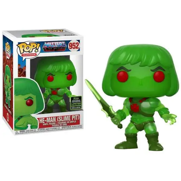 Funko Masters of the Universe POP! Television He-Man Exclusive Vinyl Figure #952 [Slime Pit]