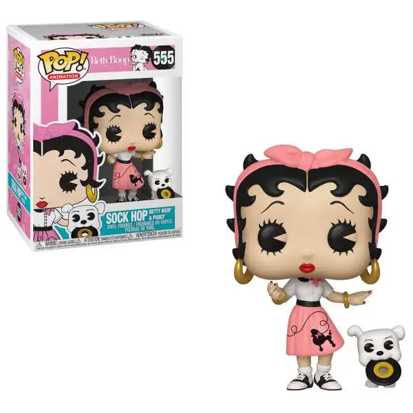 Funko Betty Boop POP Animation Sock Hop Betty Boop Pudgy Vinyl