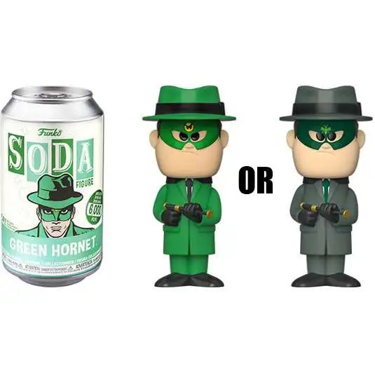 Funko Vinyl Soda Green Hornet Limited Edition of 6,000! Figure [1 RANDOM Figure, Look For The Chase!]