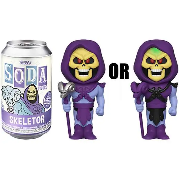 Funko Masters of the Universe Vinyl Soda Skeletor Limited Edition of 10,000! Figure [1 RANDOM Figure, Look For The Chase!, Damaged Package]