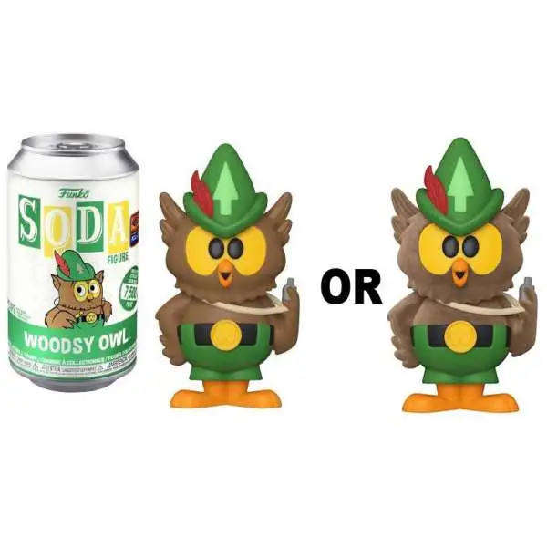 Funko Vinyl Soda Woodsy Owl Exclusive Figure [1 RANDOM Figure, Look For The Chase!]