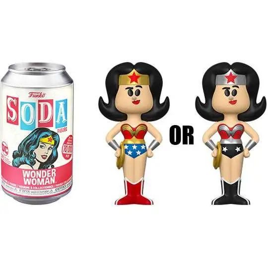 Funko DC Vinyl Soda Wonder Woman Limited Edition of 10,000! Figure [1 RANDOM Figure, Look For The Chase!]