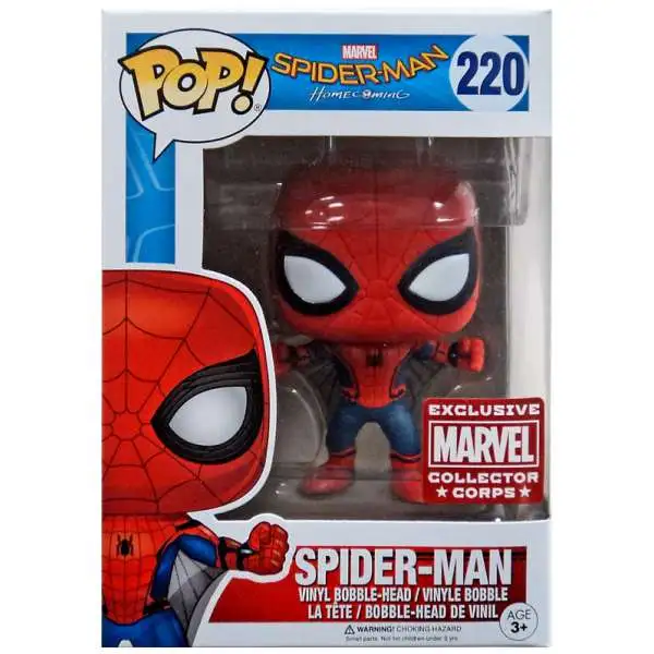 Funko POP! Marvel Spider-Man Exclusive Vinyl Bobble Head #220 [Homecoming]