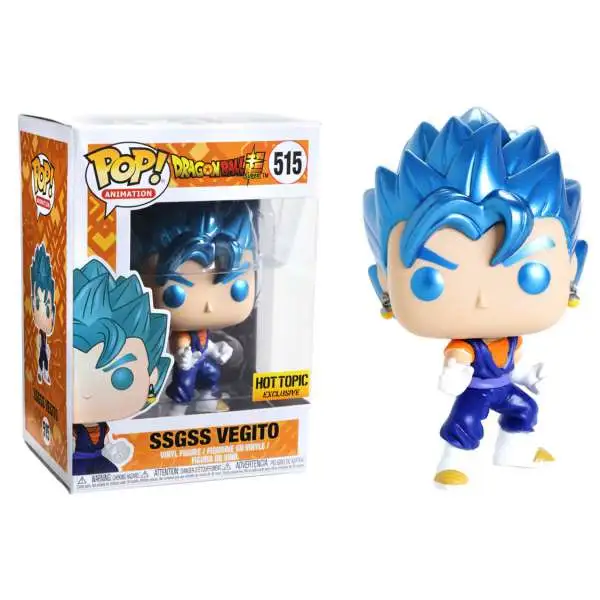 Funko Dragon Ball Z POP! Animation SSGSS Vegito Exclusive Vinyl Figure #515