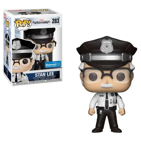 Funko Civil War POP! Marvel Stan Lee Exclusive Vinyl Bobble Head #283