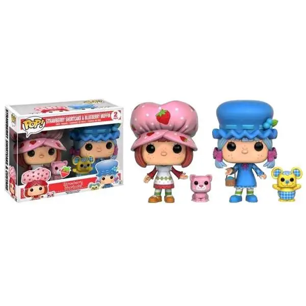 Funko POP! Animation Strawberry Shortcake & Blueberry Muffin Exclusive Vinyl Figure 2-Pack