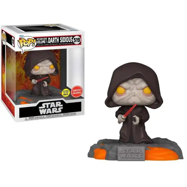 Funko Red Saber Volume 1: POP! Star Wars Darth Sidious Exclusive Deluxe Vinyl Figure #519 [Glows in the Dark]