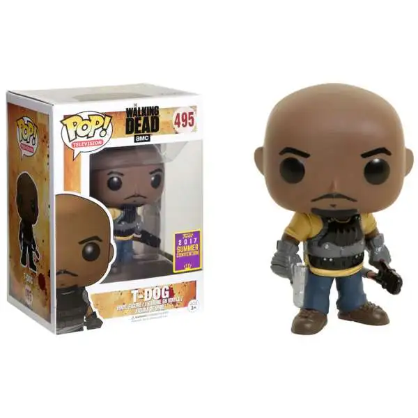 Funko The Walking Dead POP! Television T-Dog Exclusive Vinyl Figure #495 [Damaged Package]