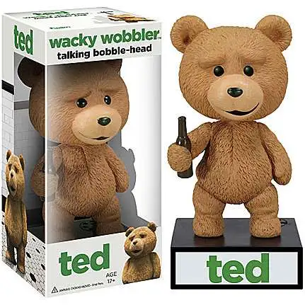 Funko Ted Movie Wacky Wobbler Ted Talking Bobble Head [Damaged Package, Mint Figures]