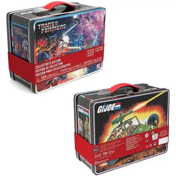Funko Transformers Vs. GI Joe Exclusive Mystery Box [Includes 2 RANDOM Pops, 1 Keychain, Pin Set & More]
