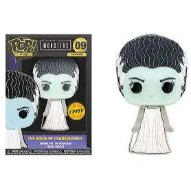 Funko Universal Monsters POP! Pin Bride of Frankenstein Large Enamel Pin #09 [Chase Version]