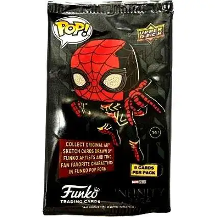 Funko Marvel Upper Deck The Infinity Saga Trading Card Pack [8 Cards]